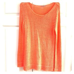 Neon orange Gap sweater